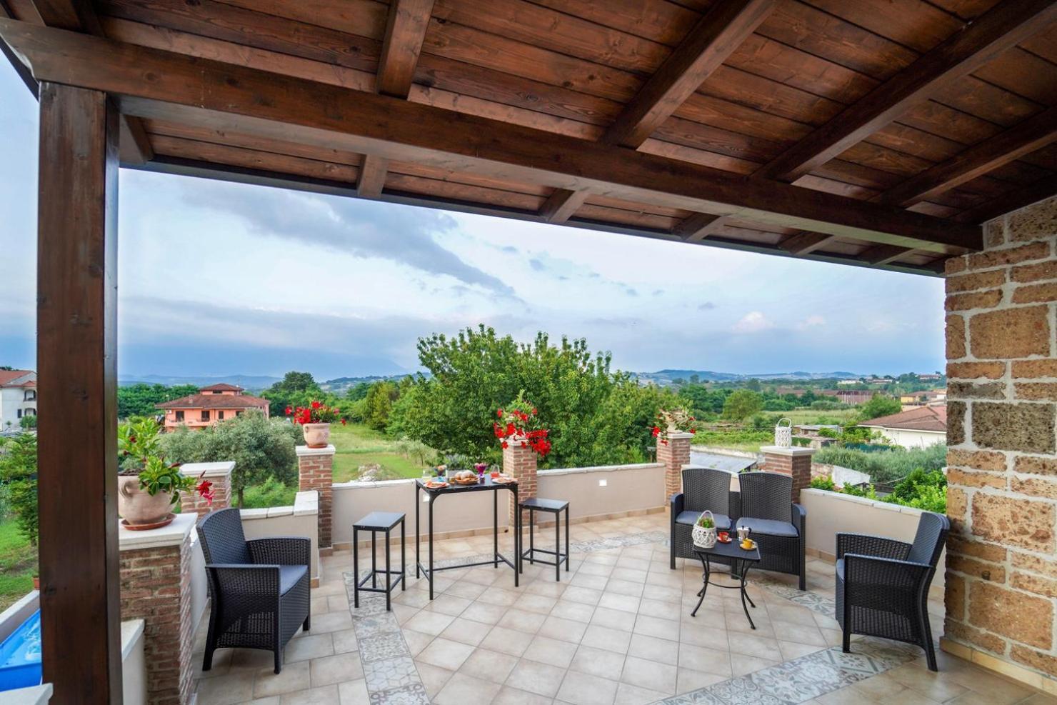 Villa Falcone Alvignano Zewnętrze zdjęcie